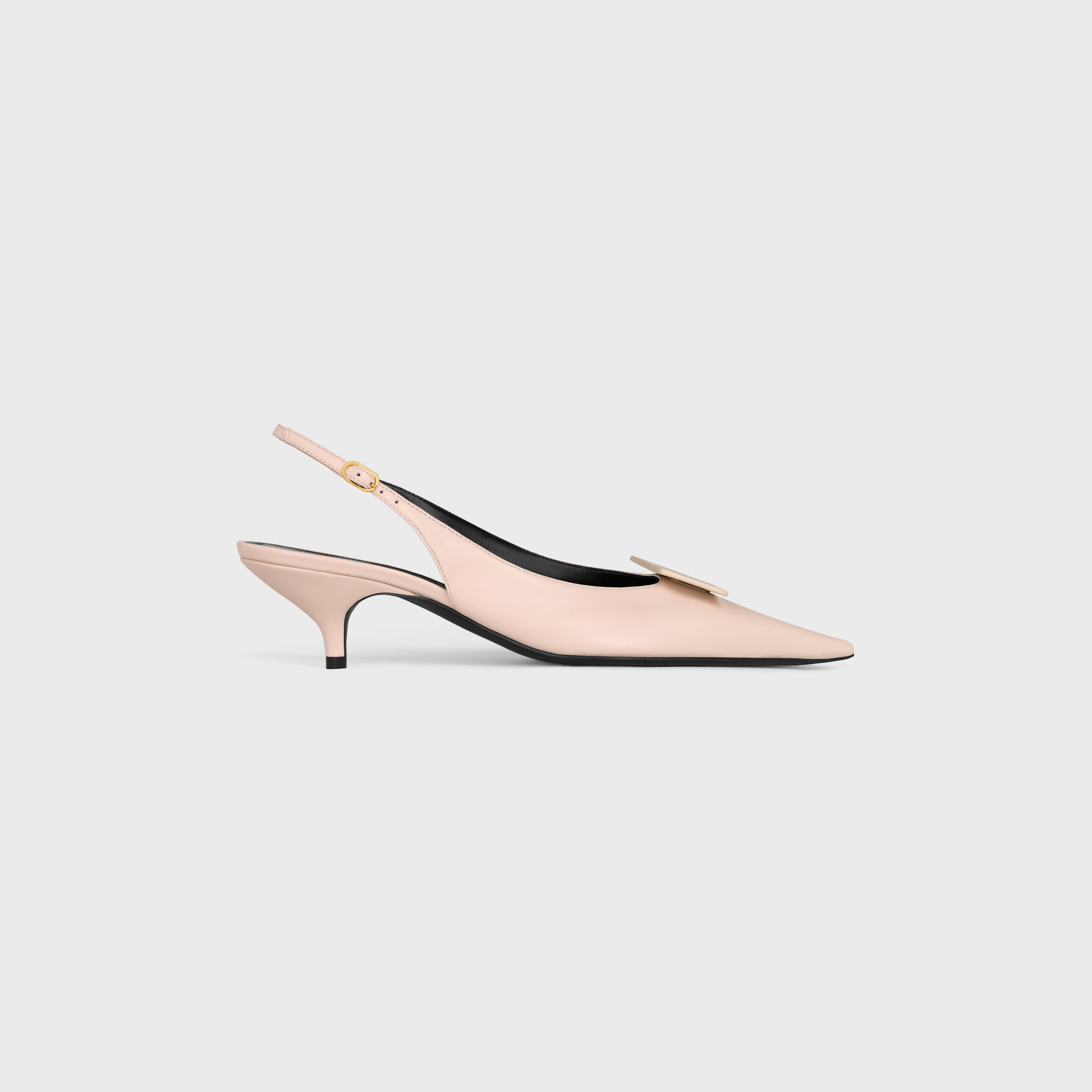 SIGNATURE SLINGBACK IN LAMBSKIN - POWDER PINK | CELINE